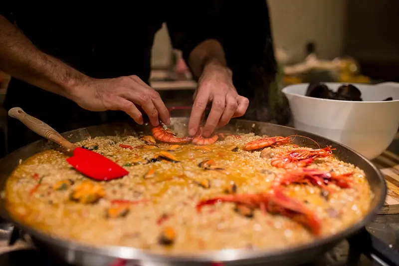 Taller de paella